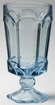 Vintage Fostoria Glass Light Blue Virginia Iced Tea Glass (Discontinued 1986) - £18.38 GBP