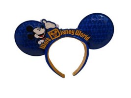 Disney Parks Mickey Mouse Blue Ears Headband Walt Disney World Making Ma... - £15.62 GBP