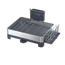 SONGMICS Large Dish Drying Rack, Premium Stainless Steel Dish Rack with ... - $40.47