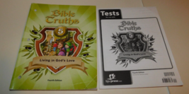 Bob Jones Bible Truths 5 Fourth Edition Student Text &amp; Tests - £27.91 GBP