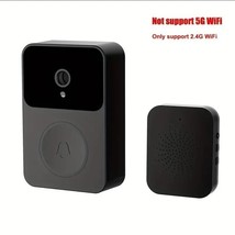 Wireless Doorbell Camera HD Night Vision WiFi Rechargeable Recording 2 Way Mic - £32.01 GBP