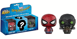 Funko Pint Size Heros Spider-Man Homecoming: Spider-Man + Vulture + Mystery NEW - £8.55 GBP