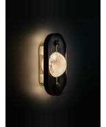 interoknack Cloud Stone Wall Sconce, Vintage Mid-Century Bedroom Living ... - $1,120.17 CAD