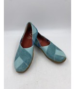 Twisted X Driving Moccasin Women&#39;s Patchwork Blue Suede Leather Slip On ... - $30.98 CAD