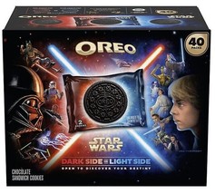 OREO Star Wars dark light side Limited Edition Cookies, 40 ct, 2lb 8.8oz, NEW - £21.52 GBP