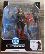 McFarlane Toys DC Multiverse Death Metal Superman Dark Father Build-A-Fi... - £17.19 GBP