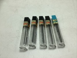 VTG Pentel Hi Polymer Super Mechanical Pencil .7mm .5mm spare Lead Refills 5 Lot - £6.76 GBP