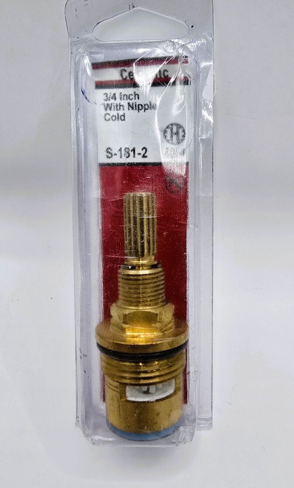 Lasco S-181-2 [4004] Cold 3/4&quot; Ceramic Cartridge with Nipple Newport Brass - $38.78