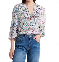 Ba&amp;sh luigi shirt in Perle - size XS - £102.76 GBP