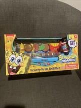 SpongeBob SquarePants Krusty Krab Grill Set Sizzle Sound 32 Pcs New Kids Toy 3Y+ - $64.35