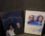 Oprah Winfrey and Deepak DVD Lot New Sealed Desire &amp; Destiny, Energy &amp; A... - £31.16 GBP