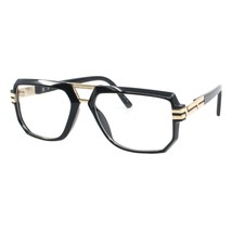 Men&#39;s Fashion Eyeglasses Geometric Square Clear Lens Glasses UV400 - £10.89 GBP