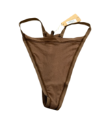 Skims Summer Mesh Thong Mid Rise Panty Jasper XL NWT PN-STT-0664 - £8.69 GBP