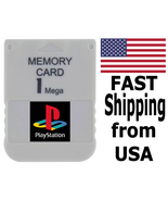PS1 Memory Card (Sony Playstation) - FAST Shipping From USA - $7.99