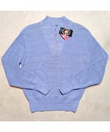 NWT Vintage Alps Made in USA Fisherman Henley Sweater - Womens Size Medium - $29.95