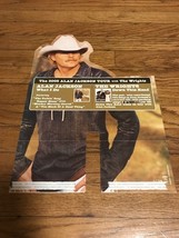 Alan Jackson &amp; The Wrights 2005 Your Promotional Cutout Poster - $380.79 MXN