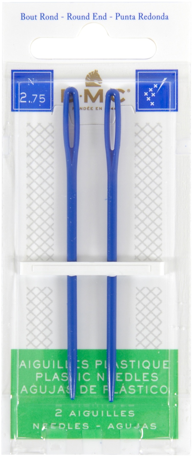 Primary image for DMC Plastic Hand Needles-2.75" 2/Pkg