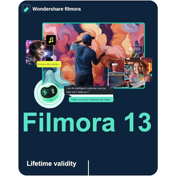 New : Wondershare Filmora 13 Video Editor for Windows Annual Plan