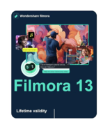 New : Wondershare Filmora 13 Video Editor for Windows Annual Plan - $47.45