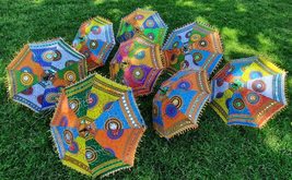 Sun Protection Rajasthani Umbrella Handicraft Designer Decore Umbrella -... - $200.00