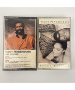 Lot Of 2 Teddy Pendergrass Classic R&amp;B Soul Cassette Love Language Truly... - $11.77
