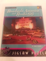 Buffalo Games Route 66 Park In Theater 500 Piece Jigsaw Puzzle 21.25&quot; X ... - $49.99