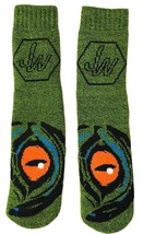 JURASSIC WORLD Plush Slipper Socks w/Gripper Soles Ages 4-8 (Shoe Size 9... - $10.99