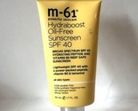m61 Hydraboost oil Free Sunscreen spf 40 1.7oz NWOB  READ - $14.85