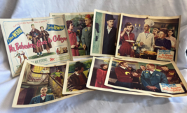 Vtg 1949 20th Century Fox Mr Belvedere Goes To College Lobby Card Set S Temple - £71.90 GBP