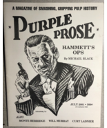 PURPLE PROSE #14 pulp fiction fanzine (2001) FINE - $20.84 CAD