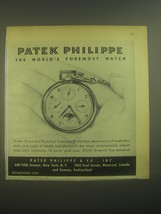 1945 Patek Philippe Perpetual Calendar Watch Advertisement - £15.01 GBP