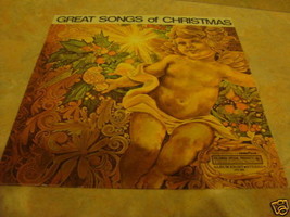 Great Songs of Christmas vinyl record album LP vintage Holiday - £4.94 GBP