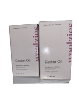 2 PACK Castor oil Woolzies  Strengthens &amp; thickens Lashes and Brows 2 oz... - €22,03 EUR
