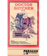 DOCTOR BUTCHER M.D. (vhs) zombies, cannibals, mad scientist, gore, nudity - £32.04 GBP
