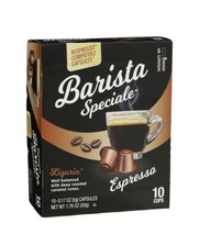 Barista Speciale Liguria Espresso single serve 10 ct.  2 pack lot/ bundle - $39.57