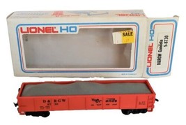 Vtg Lionel HO Scale Delaware and Rio Grande Gondola Train Car 5-8730 in Box - £12.01 GBP