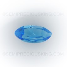 Natural Topaz Marquise Facet Cut 10X5mm Royal Swiss Blue Color VVS Clarity Loose - £17.81 GBP