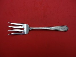 King Albert by Whiting Sterling Silver Beef Fork Splayed Tines 7 1/4&quot; - £69.30 GBP