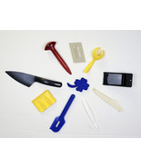 Vintage Tupperware Lot 10 Piece Set Mixed Retro Utensils Kitchen Tools G... - $24.34 CAD