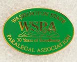 Vintage Jewelry Lapel Member Pin Washington State WSPA Paralegal Associa... - $9.89