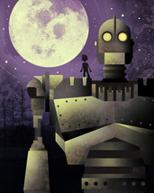 SIGNED Bryan Fyffe Iron Giant Artist Proof AP Art Canvas Print Ready Player One - £229.35 GBP