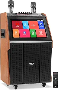 Pyle Portable Wireless BT Streaming Loudspeaker with Touch Screen and Wi... - £810.73 GBP