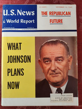 U S NEWS World Report November 16 1964 President Lyndon Johnson Reelected - £11.24 GBP