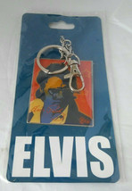 Elvis Presley Keychain Signature Square New Free Shipping* - £7.86 GBP