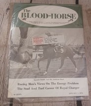 Vtg 1974 Blood Horse Magazine January 7 Spanish Riddle Artificial Hoof - £7.75 GBP
