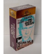 Steve McQueen-James Garner THE GREAT ESCAPE MGM 1963 Movie VHS Unopened - £7.84 GBP