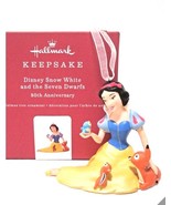 Hallmark Walt Disney Snow White and the Seven Dwarfs 80th Christmas Porc... - $40.00