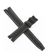 Gucci 16mm Black Genuine Leather Regular W No Buckle FreeShip Watch Band... - $74.25