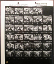 PETER WELLER: &amp; CAST (BUCKAROO BANZAI) VINTAGE 1984 CONTACT SHEET PHOTO - £147.99 GBP