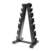 CAP Barbell A-Frame Dumbbell Rack, 23.25 x 18.25 x 41.5 inches, Alloy Steel - $276.29